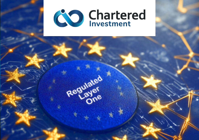 Chartered Investment tritt der Initiative „Regulated Layer One“ (RL1) bei